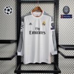 Camisa Real Madrid Home 2013-2014 Manga Longa