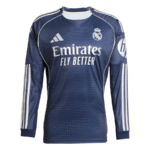 Camisa Adidas Real Madrid Away Masculina 2025-26 Manga Longa
