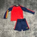 Kit Infantil Espanha Home 2026 Manga Longa - Imagem 2