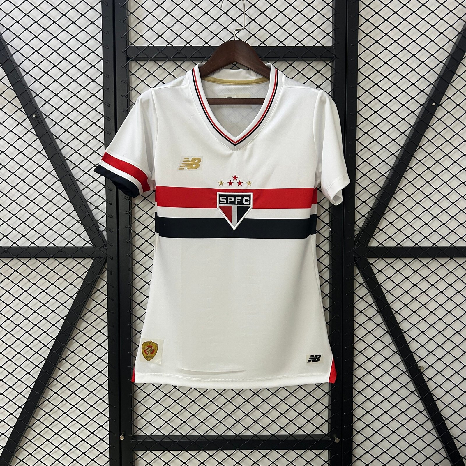 673c5158 Camisa São Paulo Home Feminina 2025-26 - Imagem 1