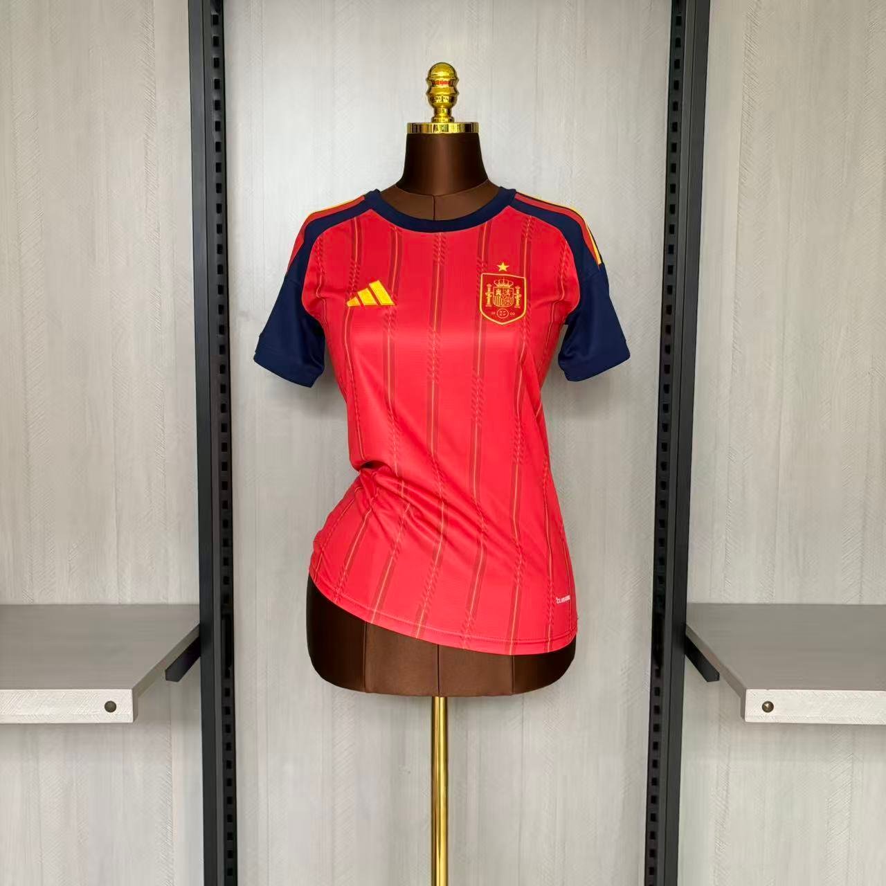 6c80f654 Camisa Espanha Home Feminina 2026 - Imagem 1