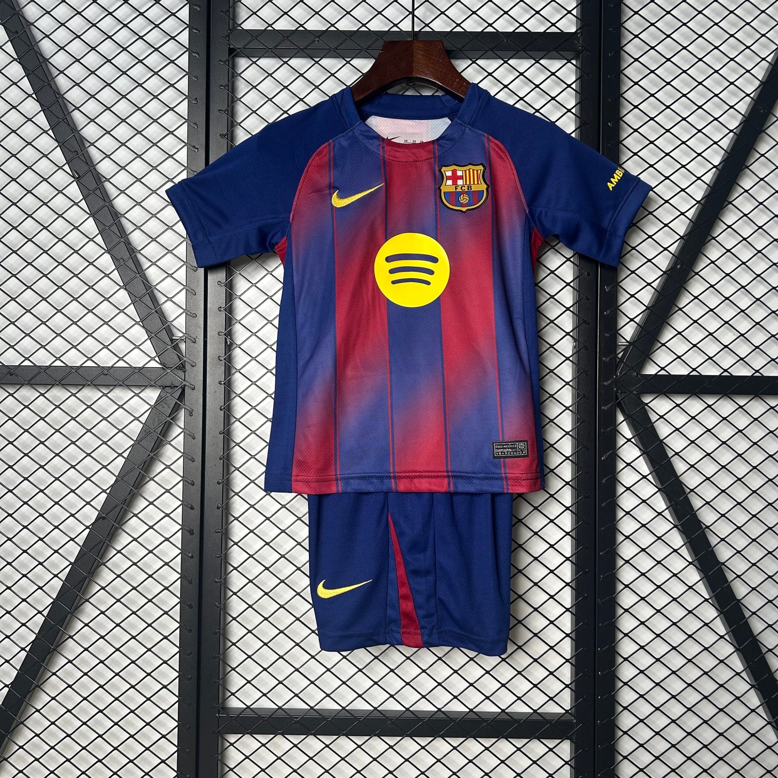 bd1ccb46 Kit Infantil Barcelona Home 2025-26 - Imagem 1