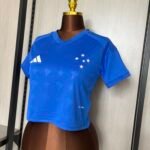 Camisa Cropped Cruzeiro Home Feminina 2026-27 - Imagem 3