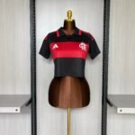 Camisa Cropped Flamengo Home Feminina 2026-27
