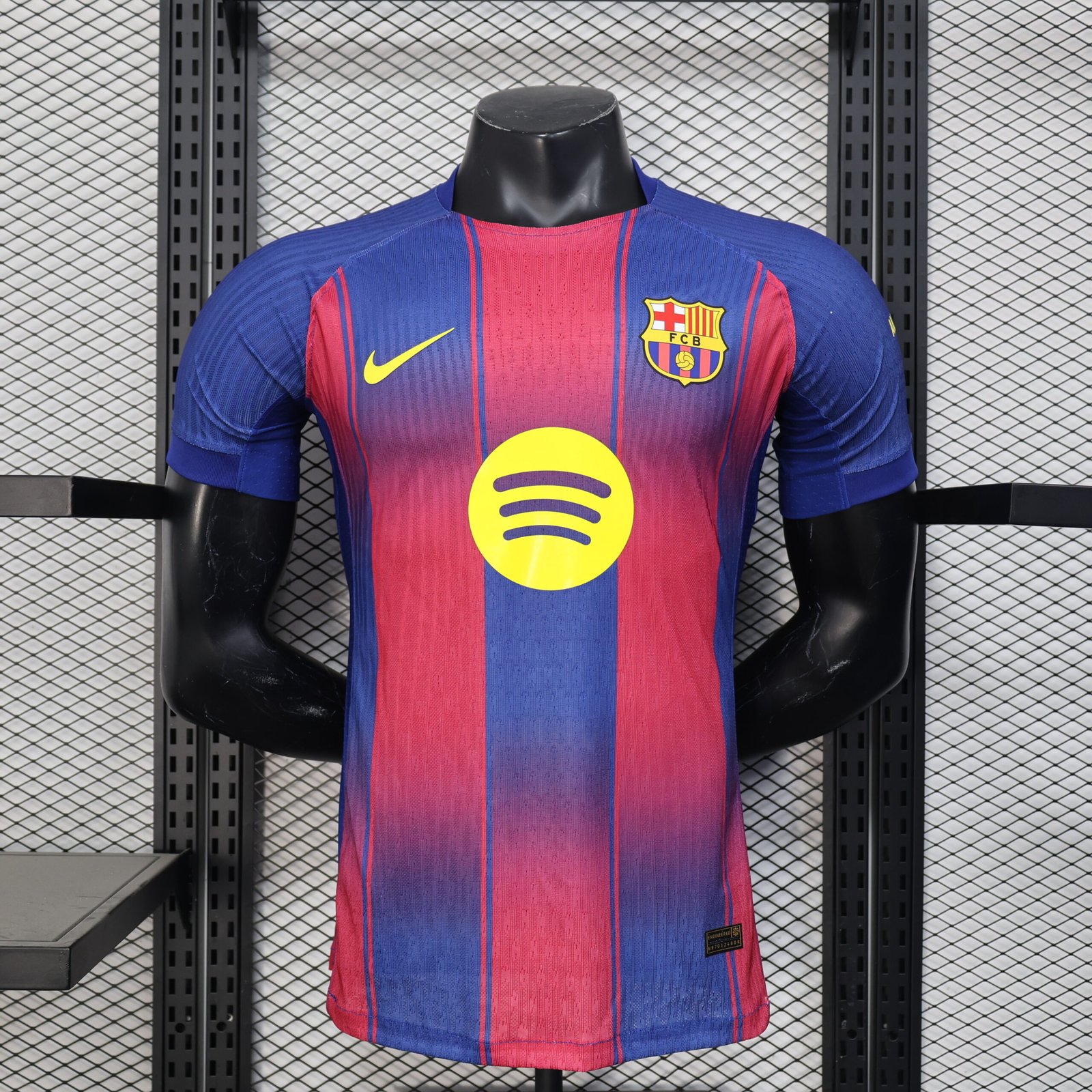 392feb51 Camisa Barcelona Home Masculina 2025-26 Versão Jogador - Imagem 1