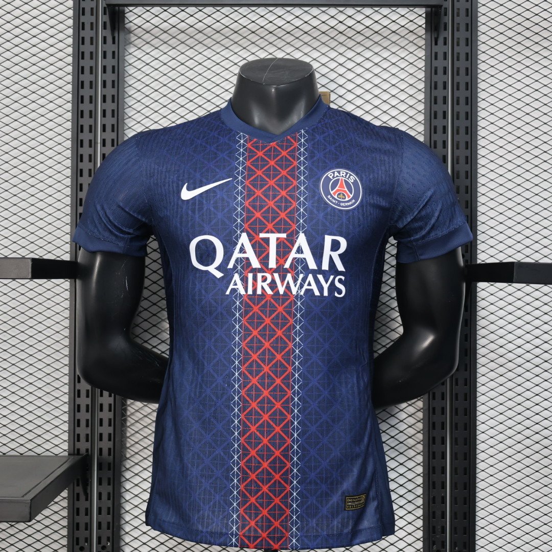 8ed0dd41 Camisa PSG Home Masculina 2025-26 Versão Jogador - Imagem 1