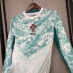 Camisa Portugal Away Masculina 2026-27 Manga Longa - Imagem 3