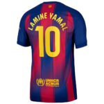 Camisa Barcelona Home Masculina 2025-26 Lamine Yamal #10 - Imagem 2