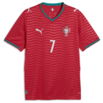 Camisa Portugal Home Masculina 2026-27 Ronaldo #7
