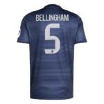 Camisa Adidas Real Madrid Away Masculina 2025-26 Belligham #5 - Imagem 2