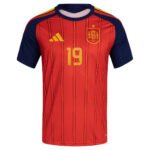 Camisa Espanha Home Masculina 2026-27 Lamine Yamal #19