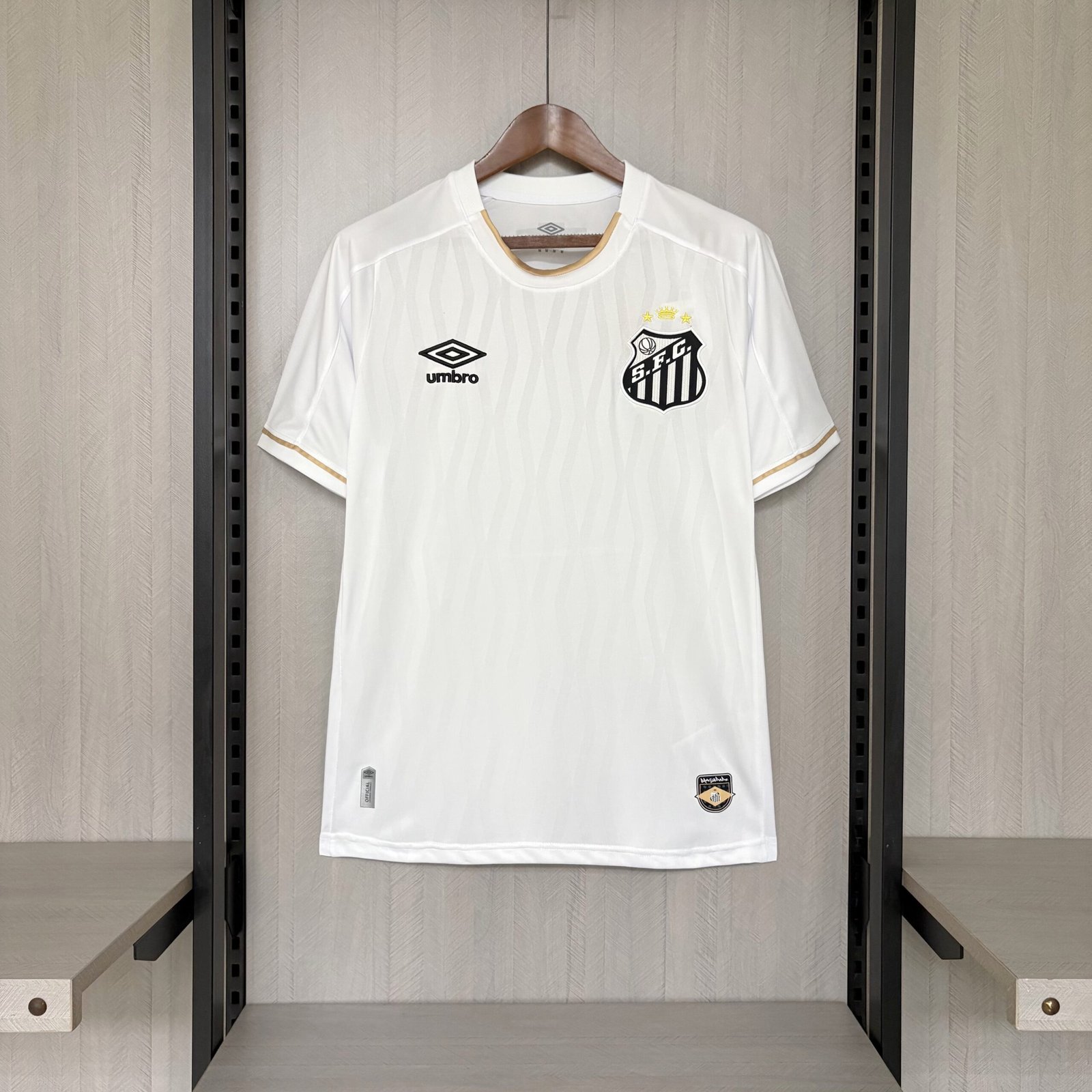 63bc1bbf Camisa Santos Home Masculina 2026-27 - Imagem 1